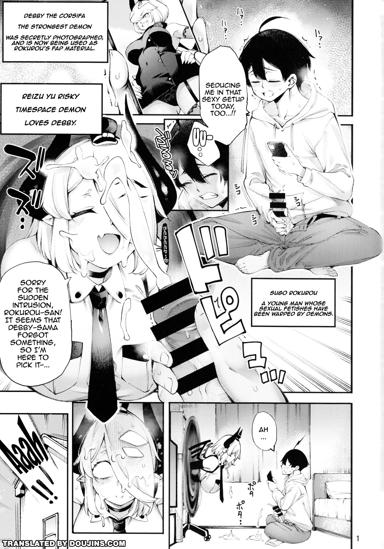 Hentai Manga Comic-Gome Debby - Raise Edition-Read-3